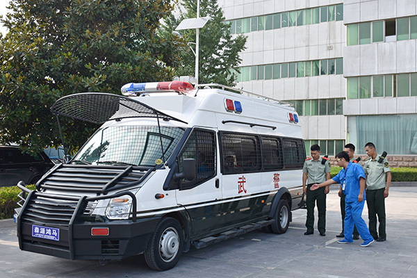 裝備快訊//森源鴻馬全力打造武警運兵車——反恐處突 以快致勝