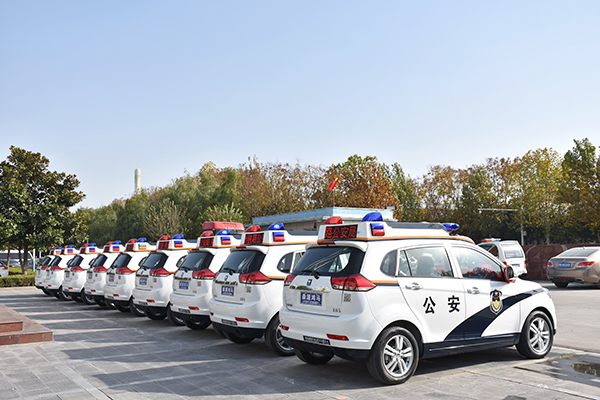 鄭州鐵路公安通過公安部警采中心采購9臺SUV電動巡邏車(圖4)
