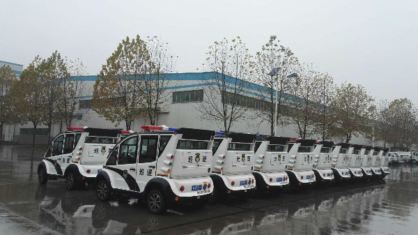 山東龍口市通過公安部警采中心采購(gòu)20臺(tái)電動(dòng)巡邏車(圖4)