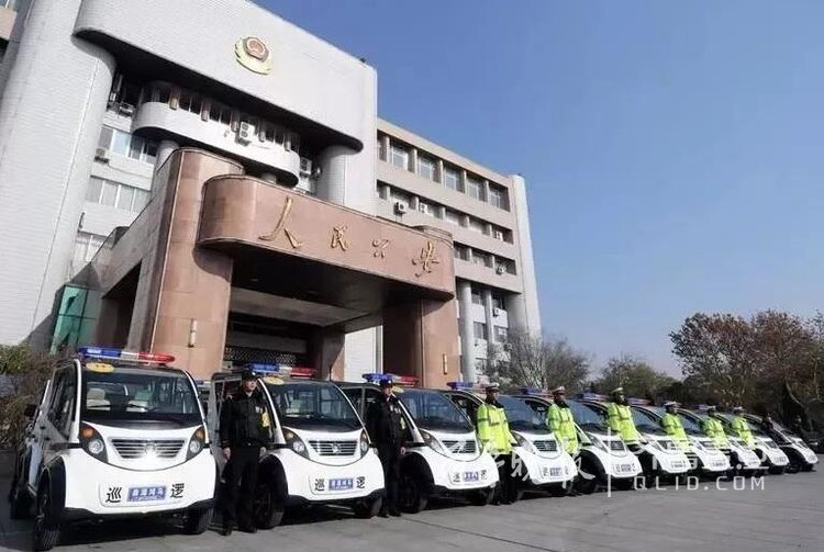 治安巡防，龍口公安配發(fā)20輛電動(dòng)巡邏車(圖1)