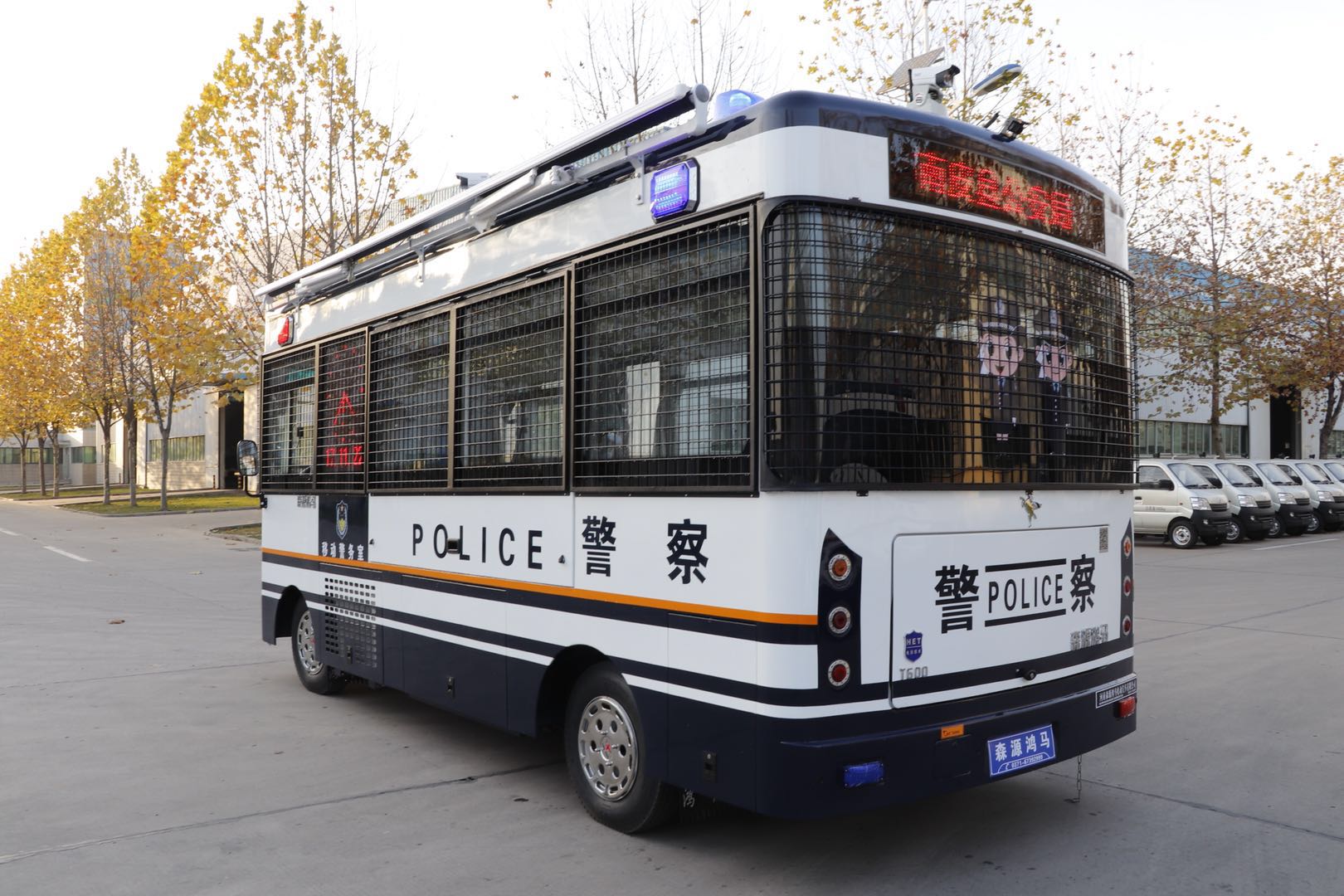 打造立體化巡防體系||河北南皮縣采購移動警務(wù)室與SUV電動巡邏車(圖5)
