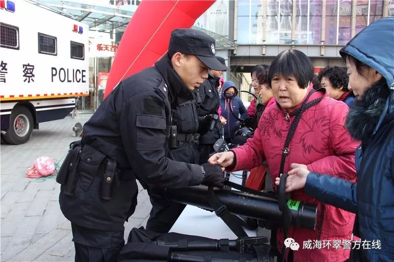 【山東】環(huán)翠警方多途徑反恐宣傳 讓反恐意識(shí)深入民心(圖5)