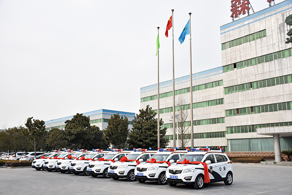 山東濟寧通過公安部警采中心采購8臺SUV電動巡邏車(圖2)