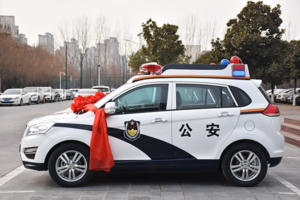 山東濟寧通過公安部警采中心采購8臺SUV電動巡邏車(圖3)
