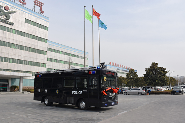 安徽阜陽通過公安部警采中心采購移動警務方艙(圖2)