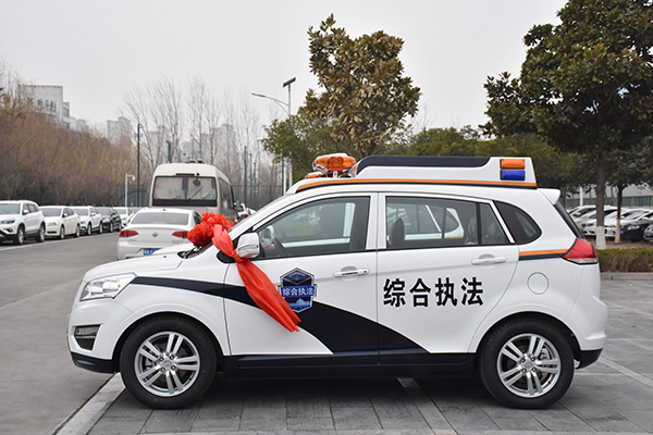兩會安保系列報道五：服務兩會安保漯河城管又添新裝備(圖3)