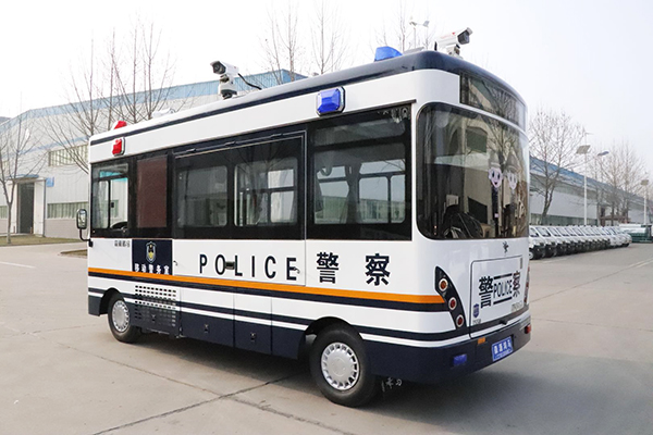兩會安保系列報道（十一）鄭州市公安局移動警務室發(fā)車(圖4)