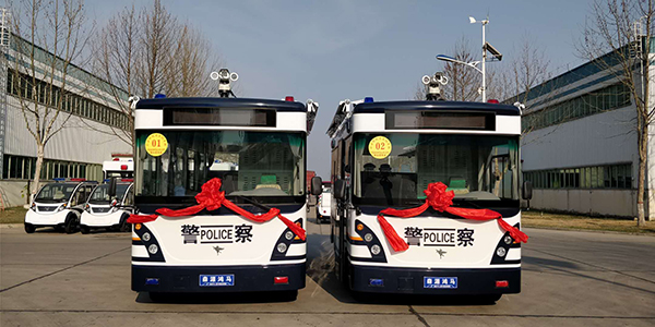 兩會(huì)安保系列報(bào)道（十三）：河北鹽山縣通過公安部警采中心采購(gòu)移動(dòng)警務(wù)室(圖1)