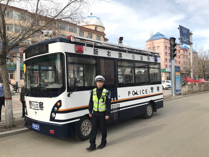 內(nèi)蒙古新巴爾虎右旗移動警務(wù)室列裝上崗(圖5)