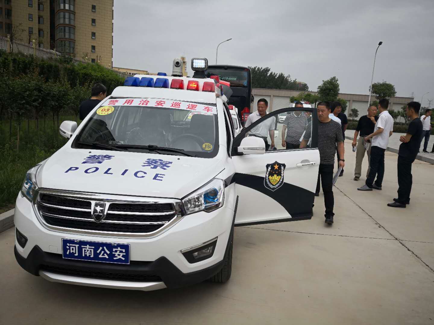 河南省公安機關(guān)警用多功能巡邏車巡展試用再次出發(fā)(圖9)