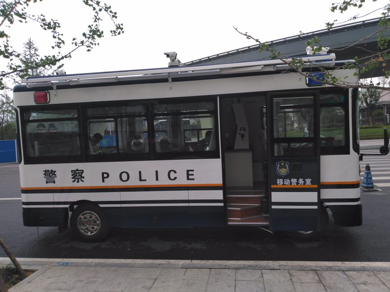 貴州遵義移動(dòng)警務(wù)室上崗執(zhí)勤(圖4)