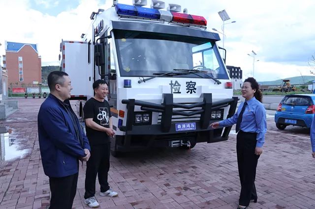 內(nèi)蒙古阿爾山：送法進社區(qū)  檢民心連心(圖1)