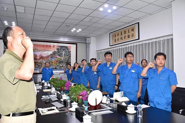 “不忘初心跟黨走 牢記使命做貢獻”——森源鴻馬舉行慶“七一”學習交流活(圖5)