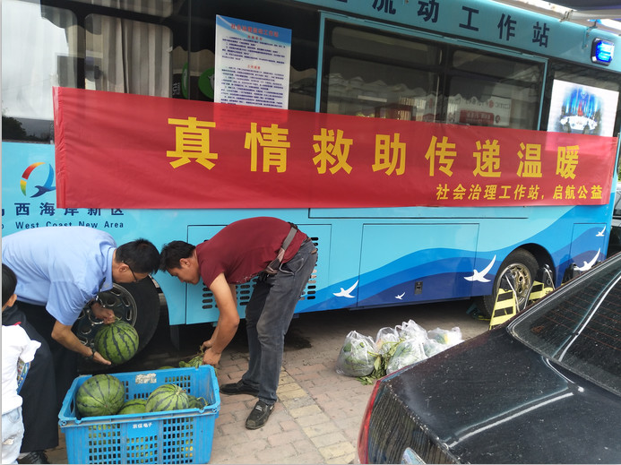青島：退伍不褪色，新區(qū)退伍軍人“新戰(zhàn)場”服務(wù)民生(圖2)