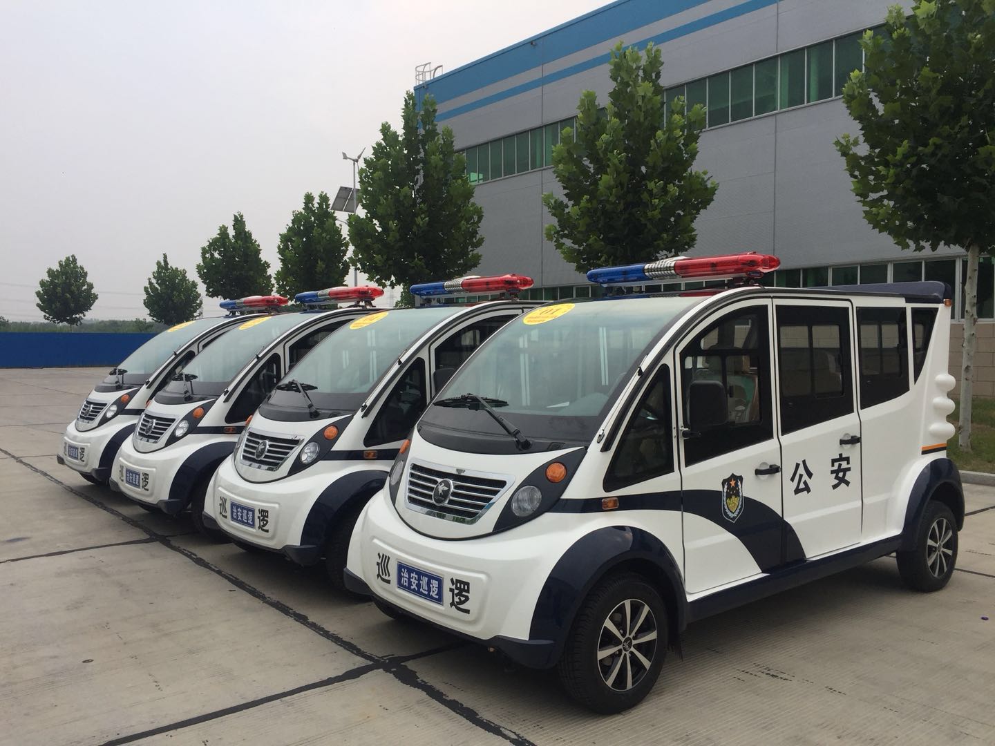甘肅省成縣公安局通過公安部警采中心采購電動巡邏車(圖2)