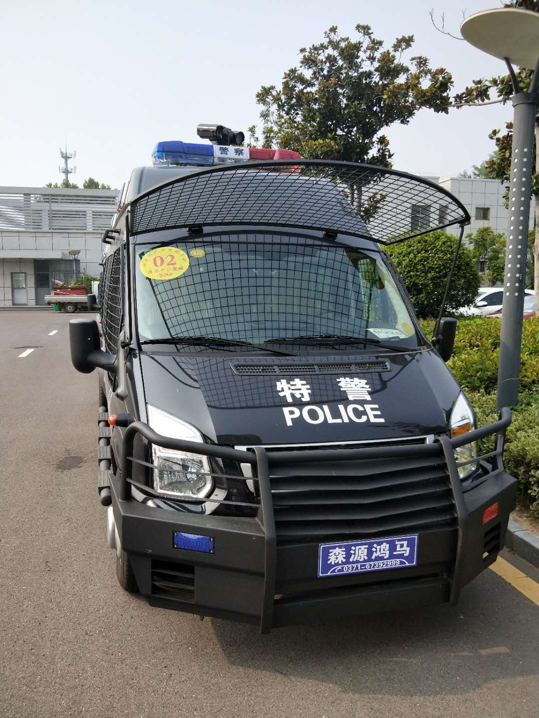 忠誠(chéng)鐵衛(wèi)||安徽淮北市防暴運(yùn)兵車列裝上崗(圖2)