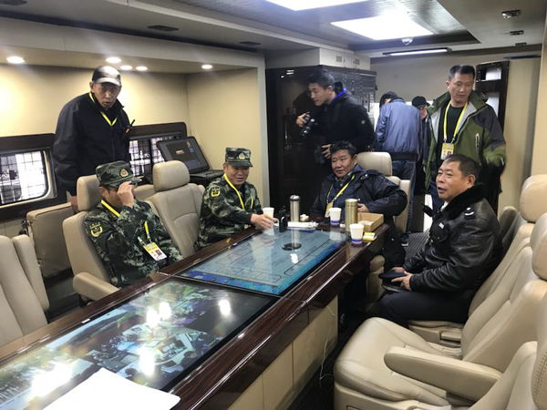 西藏日喀則//警用移動式指揮方艙為第十六屆文化旅游節(jié)開幕式護航(圖8) 西藏日喀則//警用移動式指揮方艙為第十六屆文化旅游節(jié)開幕式護航(圖8)
