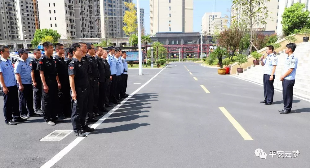 云夢(mèng)公安舉行警用電動(dòng)巡邏車發(fā)放儀式，14輛新型警車裝備一線(圖4)