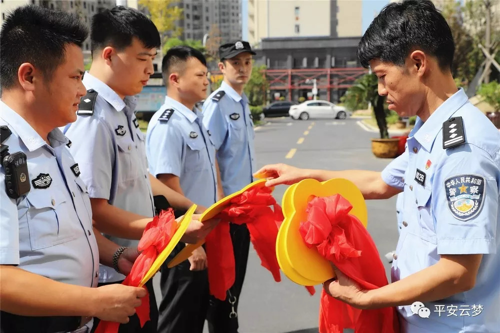 云夢(mèng)公安舉行警用電動(dòng)巡邏車發(fā)放儀式，14輛新型警車裝備一線(圖6)