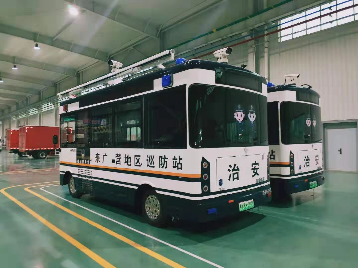 北京朝陽區(qū)再出新利器！森源鴻馬移動警務室護航兩會安保(圖4)