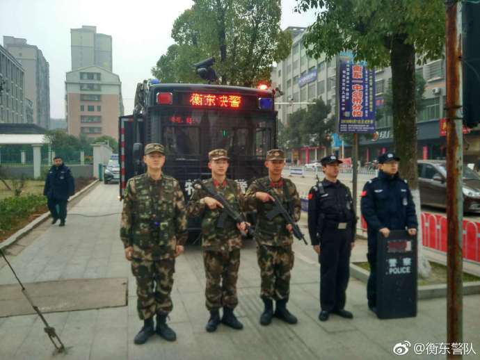 惠民暖春保平安  衡東“城市快警”雷霆突擊隊時刻待命(圖1)