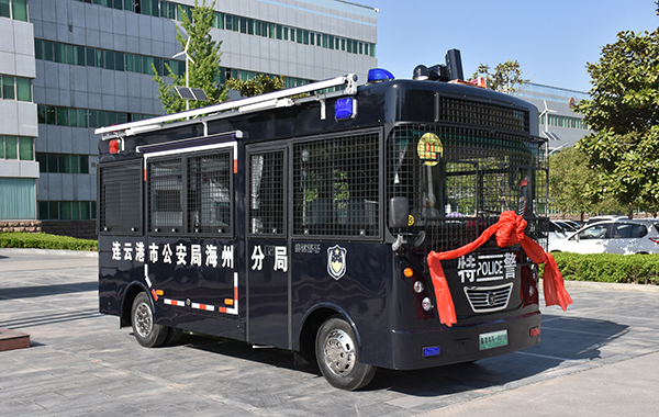 智慧警務(wù)再添翅膀  江蘇連云港采購(gòu)移動(dòng)警務(wù)室(圖2)