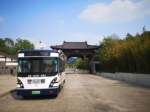連云港移動(dòng)警務(wù)室：守護(hù)花果山的美麗風(fēng)景線(圖1)