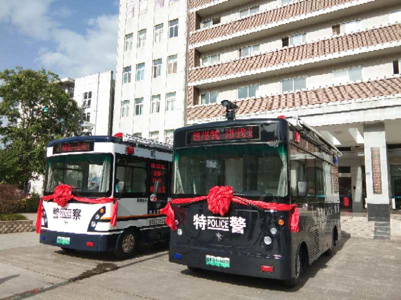 四川廣元市移動警務室列裝上崗(圖2)