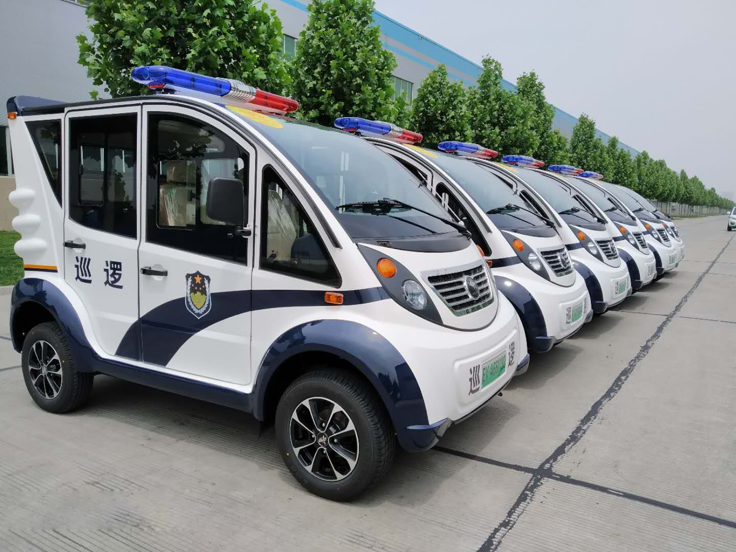 維護治安，服務(wù)群眾!福建龍海市通過公安部警采中心采購6臺電動巡邏車(圖3)