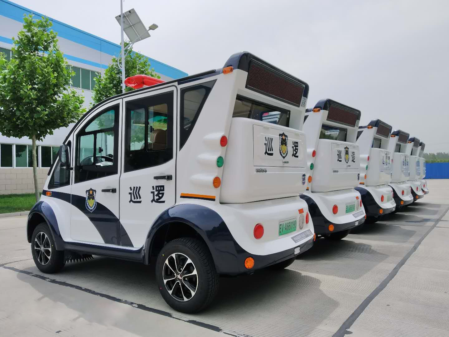 維護治安，服務(wù)群眾!福建龍海市通過公安部警采中心采購6臺電動巡邏車(圖5)