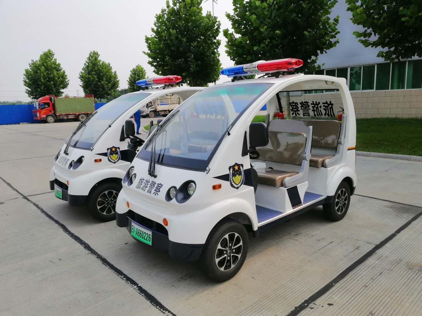 黑龍江漠河采購(gòu)電動(dòng)巡邏車—平安建設(shè)再添動(dòng)力(圖2)