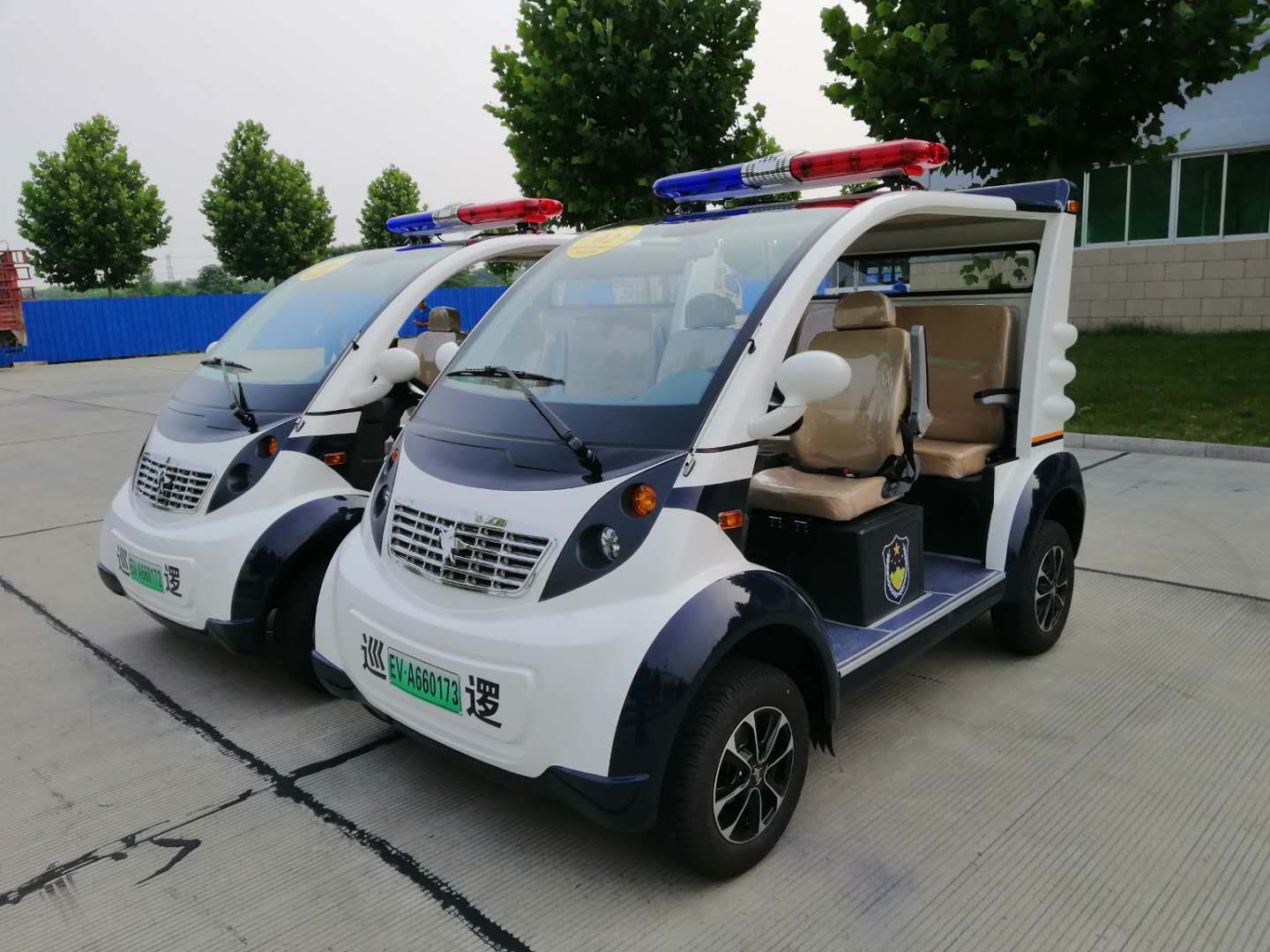 福建漳州通過公安部警采中心采購電動(dòng)巡邏車(圖2)
