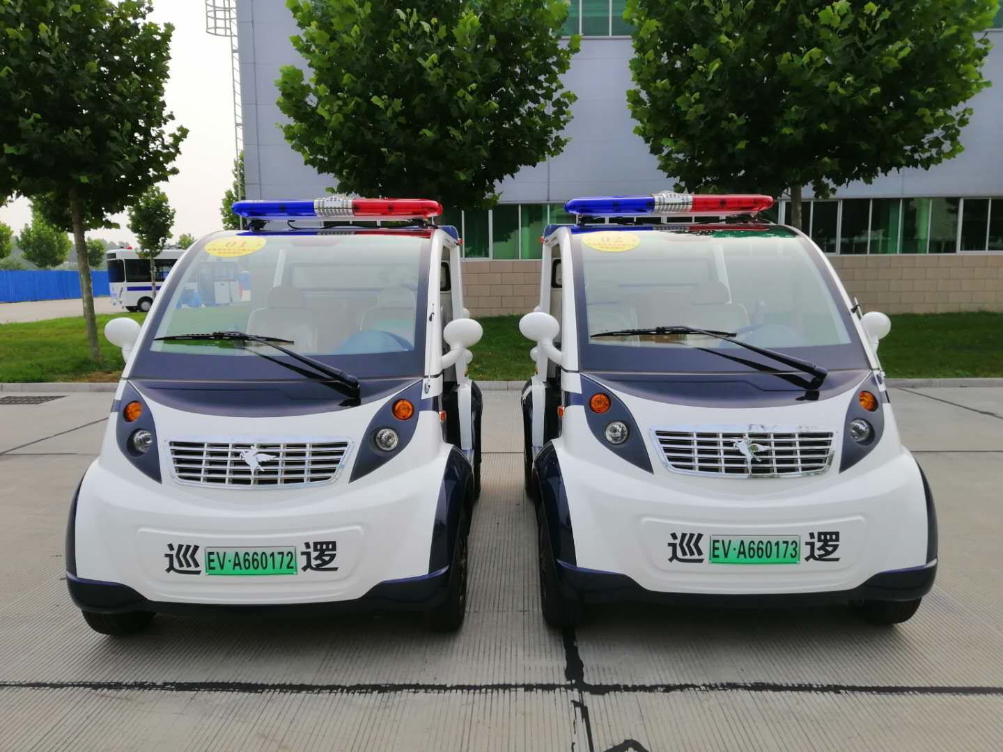 福建漳州通過公安部警采中心采購電動(dòng)巡邏車(圖1)