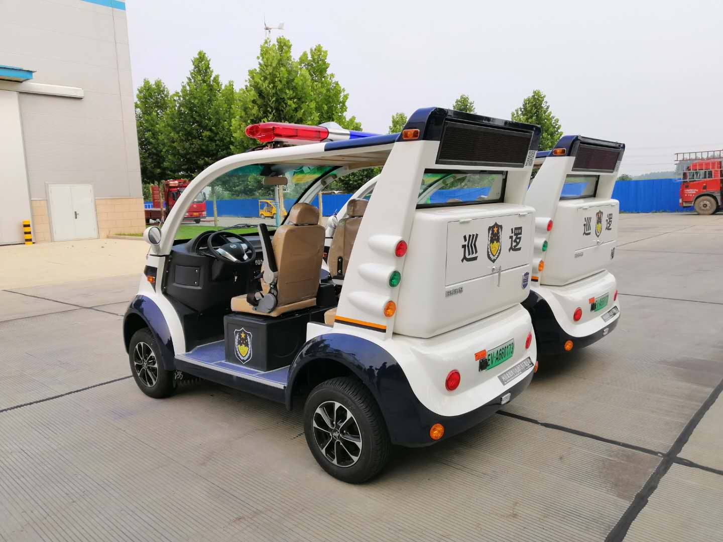 福建漳州通過公安部警采中心采購電動(dòng)巡邏車(圖4)