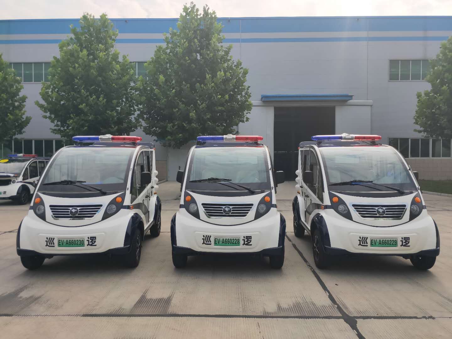 維護治安  服務(wù)群眾||山西晉城采購電動巡邏車(圖1)