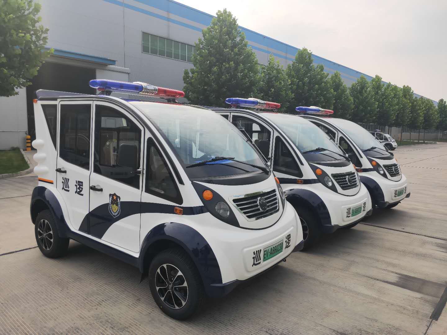 維護治安  服務(wù)群眾||山西晉城采購電動巡邏車(圖2)