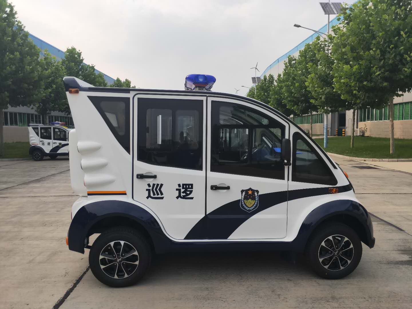 維護治安  服務(wù)群眾||山西晉城采購電動巡邏車(圖3)