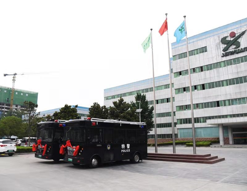 安徽亳州通過公安部警采中心采購移動警務(wù)室(圖2)