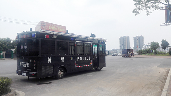 有移動(dòng)警務(wù)室在  平安就在(圖3)