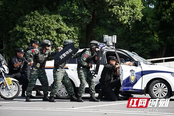 湘潭市舉行“踐行新使命 忠誠保大慶”實兵演練(圖10) 湘潭市舉行“踐行新使命 忠誠保大慶”實兵演練(圖10)