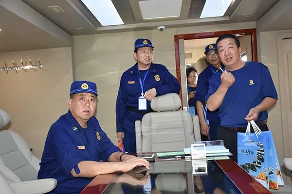 陜西省消防救援總隊召開煤化工滅火救援實戰(zhàn)演練暨戰(zhàn)勤保障實體化運行現(xiàn)場會(圖5)