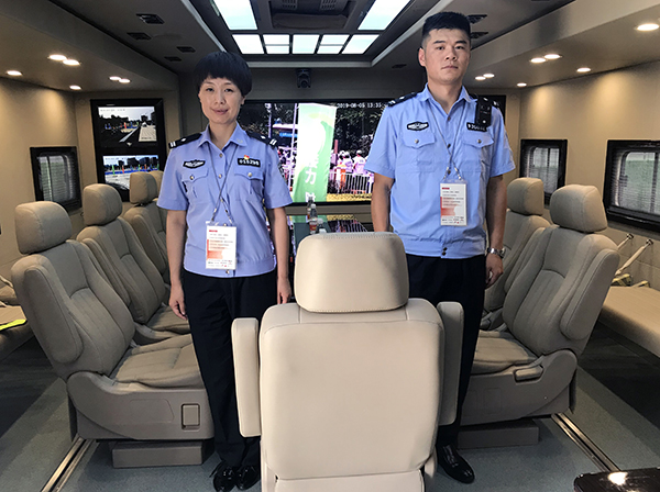 森源鴻馬應(yīng)急通信指揮車亮相山西太原第二屆全國青年運動會(圖7)