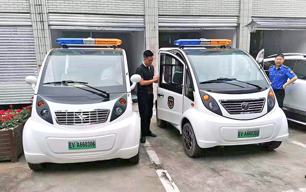 森源鴻馬電動(dòng)執(zhí)法車助力樂(lè)山市峨邊縣城管城市精細(xì)化管理(圖6) 森源鴻馬電動(dòng)執(zhí)法車助力樂(lè)山市峨邊縣城管城市精細(xì)化管理(圖6)