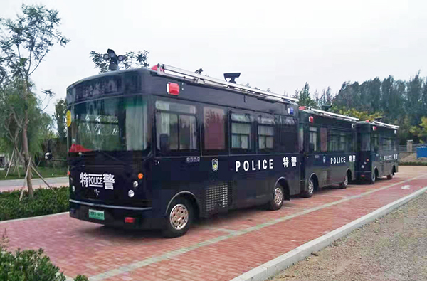 河北張家口移動警務(wù)室列裝上崗(圖1) 河北張家口移動警務(wù)室列裝上崗(圖1)