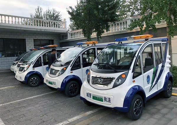 牢記初心踐使命，智慧執(zhí)法保大慶----北京市電動巡邏車上崗(圖4)