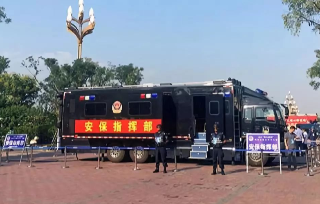 2019國際公路自行車賽第一賽段安保工作圓滿完成，森源鴻馬指揮車全程保障!(圖2)