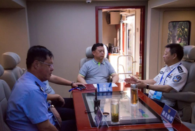 2019國際公路自行車賽第一賽段安保工作圓滿完成，森源鴻馬指揮車全程保障!(圖3)