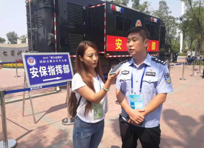 2019國際公路自行車賽第一賽段安保工作圓滿完成，森源鴻馬指揮車全程保障!(圖6)