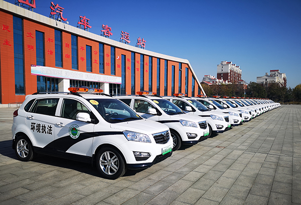 寧夏石嘴山18臺電動環(huán)保執(zhí)法車整裝“上崗”  開啟低碳環(huán)保執(zhí)法(圖3)