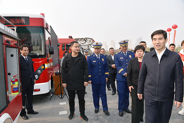 VR消防演練開啟智慧消防 ——森源鴻馬助力菏澤市119宣傳月啟動儀式 (圖21) VR消防演練開啟智慧消防 ——森源鴻馬助力菏澤市119宣傳月啟動儀式 (圖21)